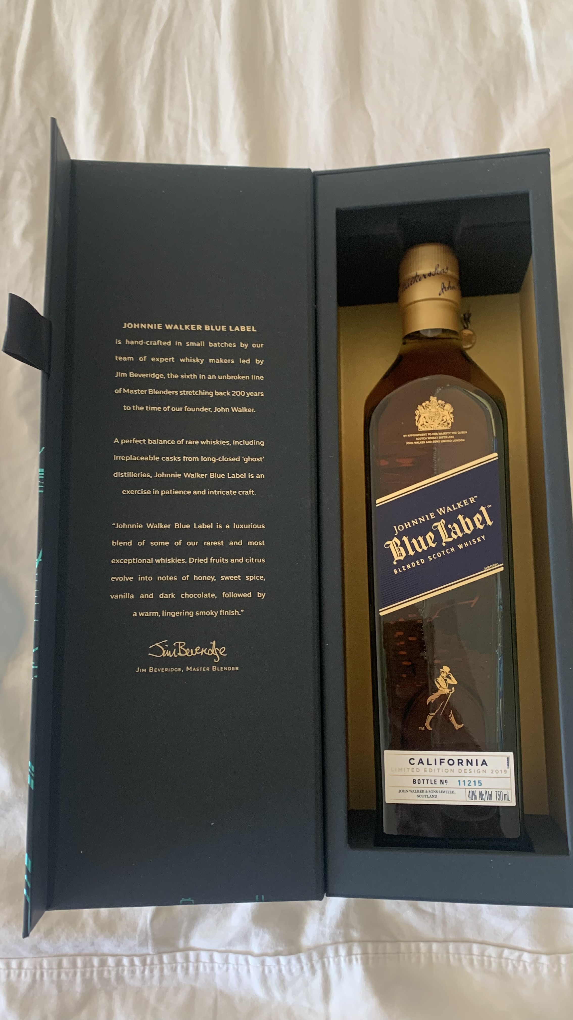 Blue Label Johnny Walker - Bought in USA - Sealed